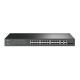 TP-Link JetStream TL-SL2428P switch Gestionado L2 Fast Ethernet (10/100) Energía sobre Ethernet (PoE) 1U Negro